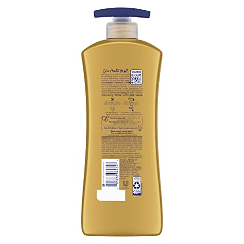 Loção Corporal Vaseline Intensive Care para Pele Seca – Hidratação Profunda com Lipídios Ultra-Hidratantes e Óleo de Amêndoas – 200ml