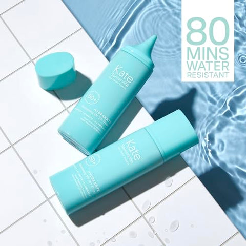 Kate Somerville HydraKate Protetor Solar Iluminador em Gotas para o Rosto com FPS 50, Óxido de Zinco e Tonalidade Mineral, Hidratante e Anti-Envelhecimento, 50 ml