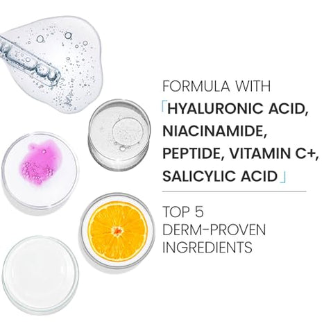 Dcsily - Creme Facial Rapid Face Lift: Anti Rugas, Peptídeo Reafirmante para Pele, Hidratante para Mulheres e Homens – Anti Envelhecimento, Tratamento para Bolsas nos Olhos de Colágeno, 10 Anos Mais Jovem em um