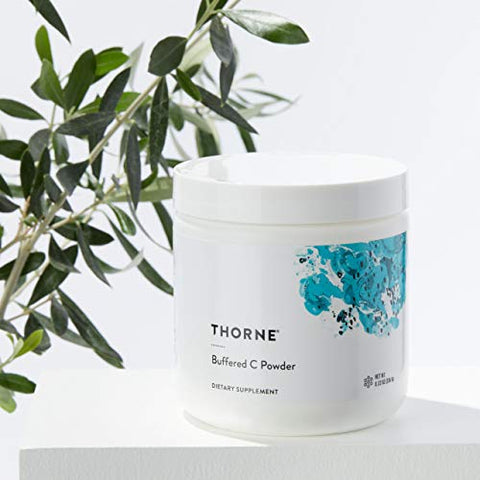 Buffered C Powder – Vitamina C (Ácido Ascórbico) com Cálcio, Magnésio e Potássio – 235g - THORNE