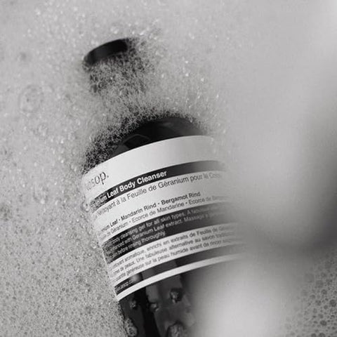Geranium Leaf Body Cleanser – Gel de Limpeza Revigorante – Alternativa ao Sabonete Convencional – 500 ml - Aesop