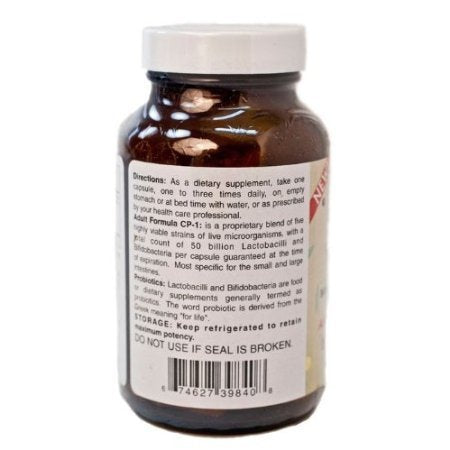 Custom Probiotics - Adult Formula Cp-1 – 90 Cápsulas | Fórmula para Adultos | Marca Cp-1