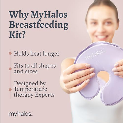 myhalos - Pack Terapia para Seios – 2 Pacotes Terapia Quente Frio para Seios