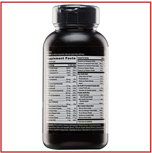 Mega Men 50 Plus One Daily – Suplemento para Homens Acima de 50 anos, 60 cápsulas - GNC