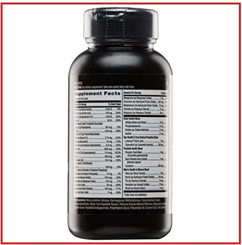 Mega Men 50 Plus One Daily – Suplemento para Homens Acima de 50 anos, 60 cápsulas - GNC