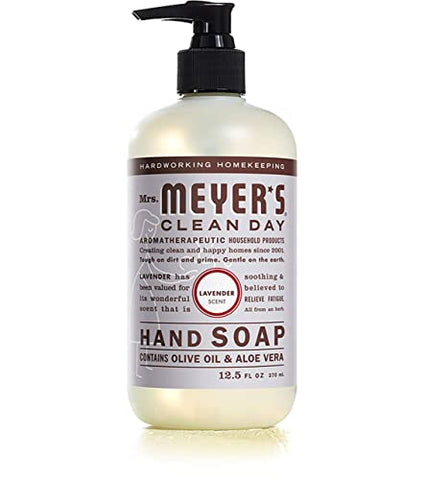 MRS. MEYER'S CLEAN DAY - Recarga de Sabonete Líquido para as Mãos MRS. MEYER’S CLEAN DAY, Variedade de 6 Aromas, 375 ml cada, 1 unidade