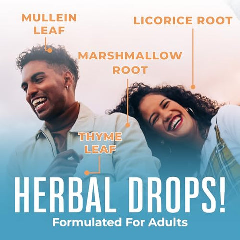 MaryRuth Organics - Spray Orgânico para Garganta USDA com Folha de Verbascum por MaryRuth’s | Raiz de Althaea