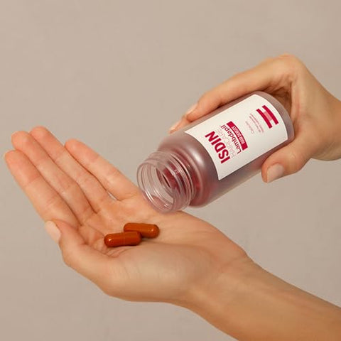 ISDIN Lambdapil Cápsulas para Densidade Capilar: Vitaminas para Cabelos Ralos – Marca ISDIN
