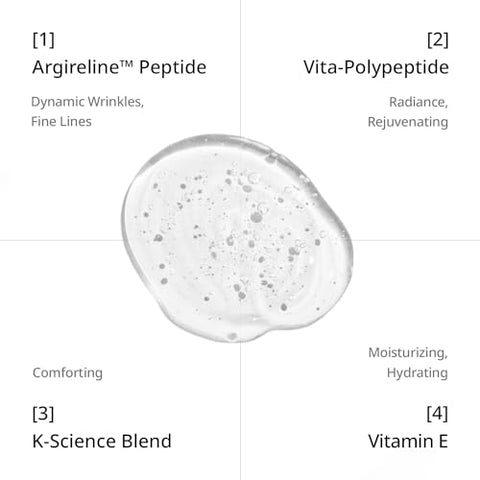 Peptide Complex 10%% Defesa contra rugas | Soro de Peptídeo Argireline™ | Soro Hidratante para o Rosto que combate Rugas Dinâmicas | Vitamina C - depology
