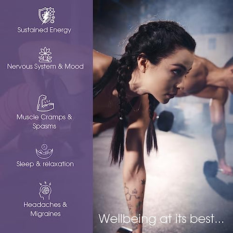 Pure Micronutrients - Suplemento de Magnésio Glicinato Puro Micronutrients 200mg, 180 Cápsulas