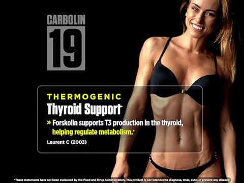 Carbolin 19 – Forskolin de Alto Desempenho (30 Dias de Fornecimento) 60 Softgels - Biotest