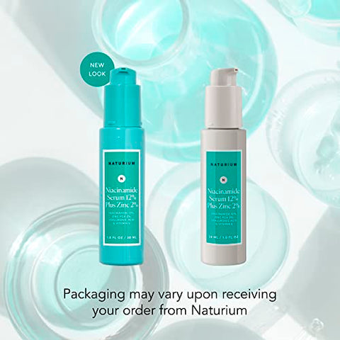 Niacinamide Serum Facial 12% + Zinco 2%, Tratamento para Complexão da Pele - Naturium