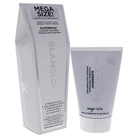 Tratamento para Mulheres, Supermud Clearing, 100ml, 3.5 fl oz - Glamglow