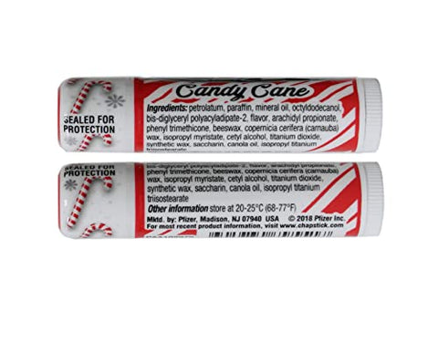 Edição Limitada Candy Cane, Pack de Recarga com 12 Bastões  ChapStick - ChapStick