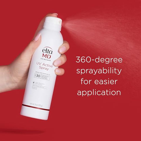Spray Solar Mineral Ativo FPS 30, Proteção Ampla Espectro, Óxido de Zinco, 150 ml - EltaMD