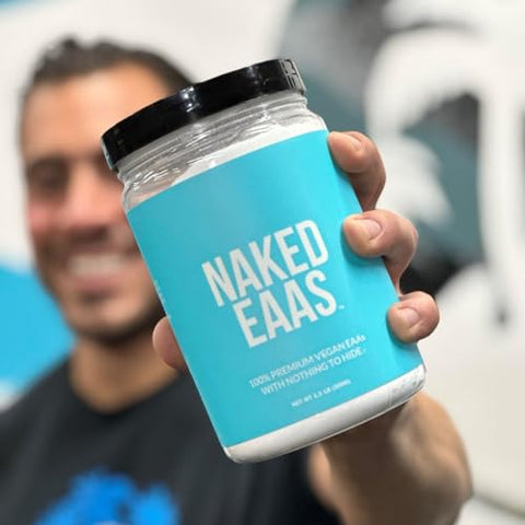 nutrition Eaas Amino Acids Powder – 50 Porções – Vegano Sem Sabor Aminoácidos Essenciais 500g – Pó de Eaa Natural Instantâneo – Suplemento em Pó - NAKED