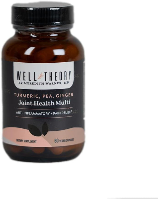 WELL THEORY - Joint Health Multi: Cúrcuma, Gengibre e PEA – Fórmula Avançada para Saúde das Articulações