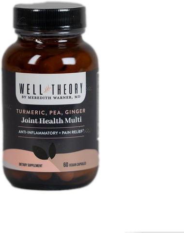 WELL THEORY - Joint Health Multi: Cúrcuma, Gengibre e PEA – Fórmula Avançada para Saúde das Articulações
