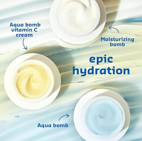 Belif Aqua Bomb Creme Facial Hidratante Vitamina C Iluminador, com Ácido Hialurônico, Vitamina C – 50g