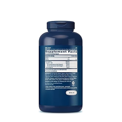 Ômega 3 Triplo 1000mg – 210 Cápsulas (210 Porções) - GNC