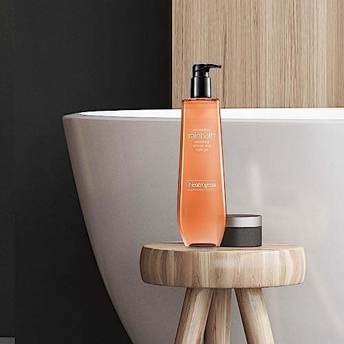 Rainbath Body Wash 32 fl. Oz – Gel de Banho Refrescante e Hidratante, Limpeza Diária do Corpo e Gel de Barbear com Espuma de Enxágue Limpo, Fragrância Original - Neutrogena