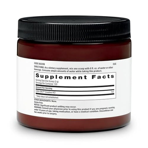 Pro Performance Bulk – Creatine HCL Beyond Raw Chemistry Labs – Baunilha – 500g - GNC
