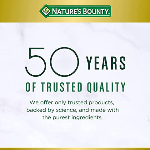 Nature's Bounty - Nature’s Bounty Magnésio, Saúde Óssea e Muscular, Comprimidos, 500 Mg, 200 Un (Pacote com 2)