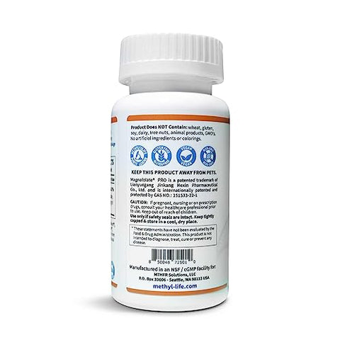 Methyl-Life - L-Methylfolato Puro 5 mg – Fólico Ativo. 3 Meses de Fornecimento. Mastigáveis. Livre de Transgênicos. Sem Glúten
