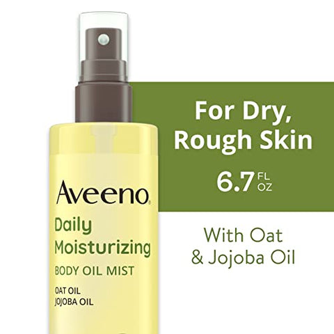 Óleo Corporal Hidratante Diário em Spray com Aveia – 200ml - Aveeno