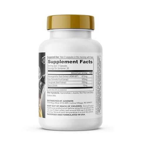 Alpha Gold Male: Potencialize sua vitalidade com o poderoso suplemento rejuvenescedor - Juvenon