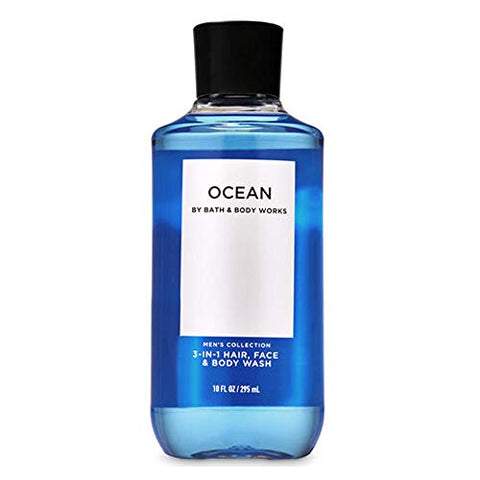 Bath & Body Works - Bath and Body Works – Kit 3 Unidades 2 em 1 Gel de Banho e Cabelo Freshwater, Graphite e Ocean. 300 ml