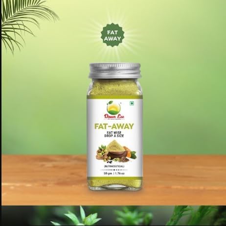 Dawn Lee ( 18th Century Goodness ) - Fat Away | Bebida em Pó Natural para Queimar Gordura Abdominal (50g, Fat Away)