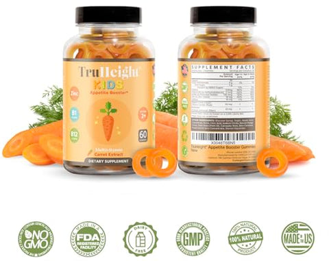 Kids Gummies Estimulante de Apetite (2+ anos) Natural para Crianças, Bebês – Marca TruHeight - TruHeight