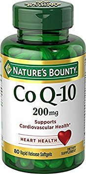 Nature's Bounty - Nature’s Bounty Co Q-10 200 mg – Conjunto de 2 Frascos com 80 Comprimidos – Potente Antioxidante para Saúde do Coração – Marca Nature’s Bounty