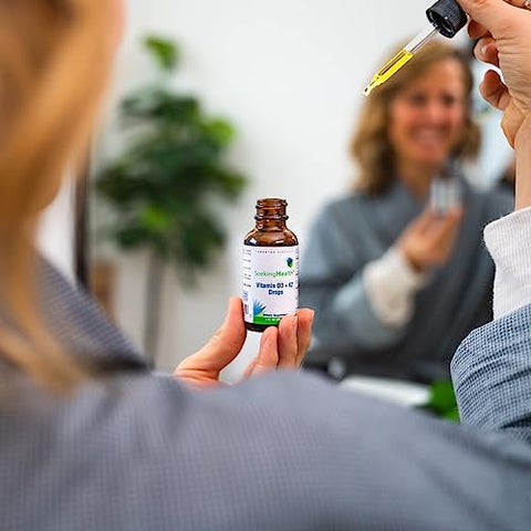Seeking Health - Vitamin D3 K2 Drops – Líquido de Vitamina D da