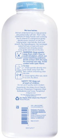 Johnson's Baby - Johnson’s Baby Powder: Amido de Milho Puro com Aloe – 100g