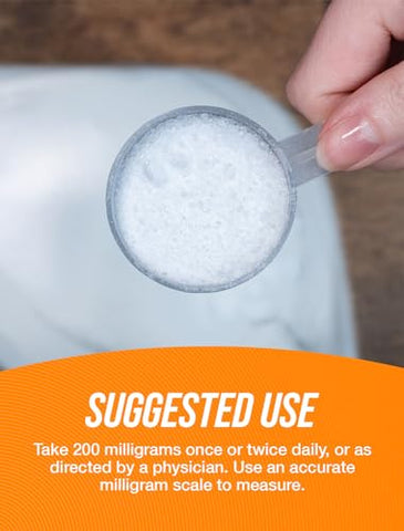 Suplemento BulkSupplements.com L-Theanine em Pó – 200mg de L-Theanine, Aminoácido Puro – Suplemento de Aminoácidos