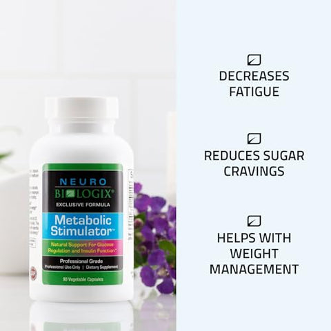 Suplemento Metabólico com Picolinato de Cromo para Controle de Peso – 60 cápsulas de 500mg - Neuro biologix