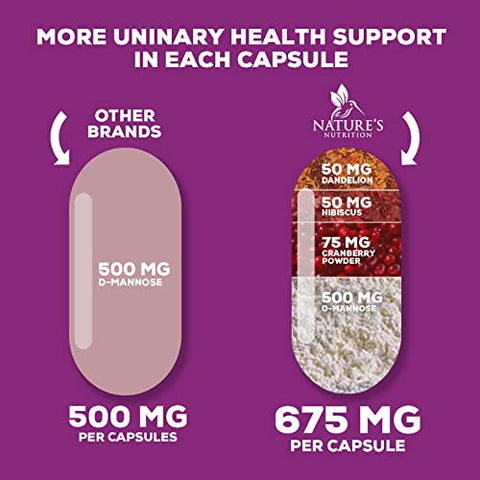 Health Nutrition Naturals - D-Mannose: Pó Natural para Saúde Urinária – 100g