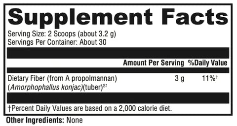 OptiFiber Lean – Fibra de Propolmannan 100% Natural e Solúvel em Pó – Suporta Saciedade, Metabolismo do Colesterol e Movimentos Intestinais Saudáveis (96g) - XYMOGEN