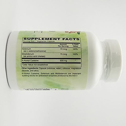 Holly Hill Health Foods - NAC 600 (N-Acetil Cisteína), 120 Cápsulas Vegetarianas – Marca em Destaque