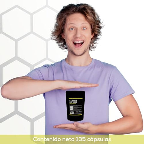 La Fibra del Wero - FIBRA DEL WERO | Fibra de Cacto com Toranja Rosa | Suplemento 100% Natural | Pacote “Mês e Meio” | Marca FIBRA DEL WERO