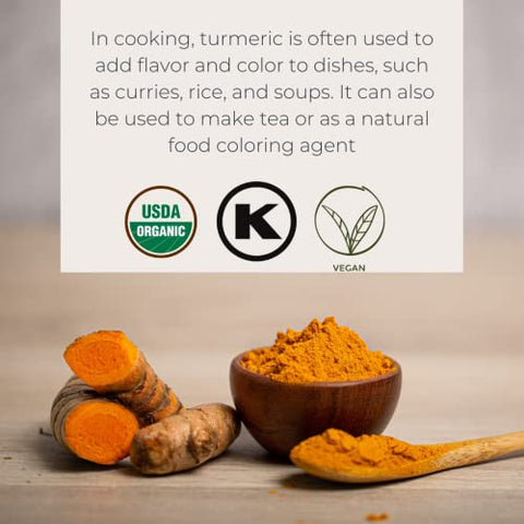 Pó de Raiz de Cúrcuma Orgânica (907g) – Benefícios para a Saúde - Starwest Botanicals