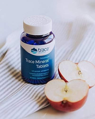 Research Concentrace Mineral Tabs, 90 CT – Suplemento Mineral em Tabletes, 90 unidades – Marca Trace Minerals Research - Trace Minerals