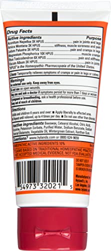Hyland's - Hyland’s Arnica Gel Alívio de Cãibras nas Pernas, Alívio Natural de Cãibras na Panturrilha, Perna e Pé, 2.5 oz (70g)