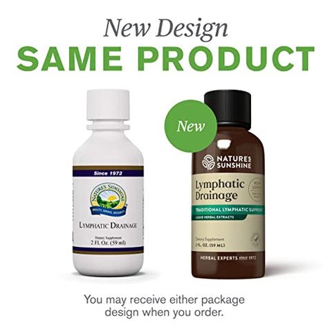 Nature's Sunshine - Nature’s Sunshine Drenagem Linfática, 60 ml | Suplemento para Drenagem Linfática Promove a Eficiência do Sistema Linfático para a Saúde Geral