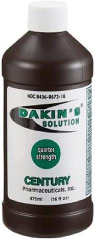 Dakin's - Solução Quarto de Força 0,125%, Frasco de 473ml (Pack com 2)