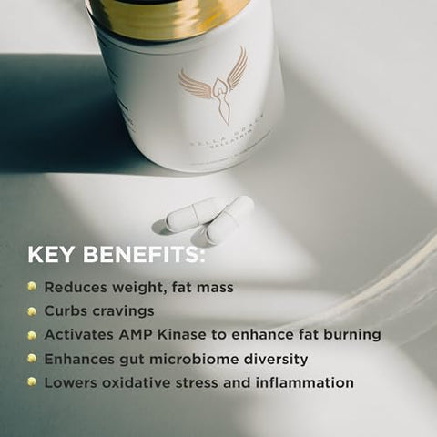 BellaTrim – Suporte para Peso, Apetite, Metabolismo e Saúde Intestinal com Extrato de Canela e Ingredientes Naturais à Base de Plantas – Suplementos para - Bella Grace