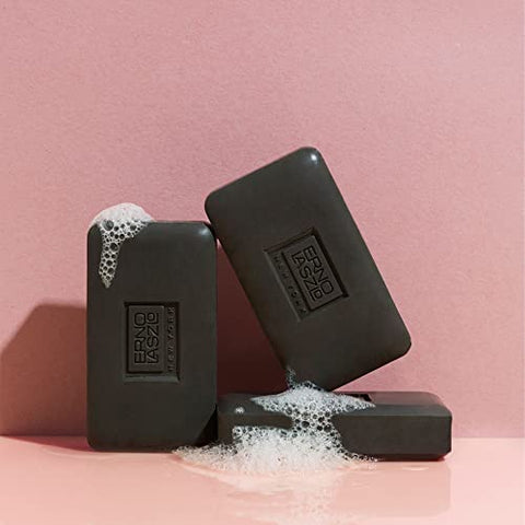 Barra de Limpeza Profunda de Lama Marinha para Cuidados com a Pele, Tamanho de Viagem, Barra de Limpeza Facial de Carvão Purifica, Desobstrui os Poros, Absorve o Excesso de Oleosidade, 50g, Preto - Erno Laszlo