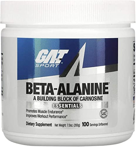 GAT SPORT - GAT Sport Beta Alanine – Suplemento 200g: Aumente seu desempenho com a marca líder